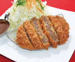 WA×TONメンチカツ定食